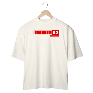 Nome do produto Camiseta oversized LINHA CLEAN WAY EMMER82 VERMELHA