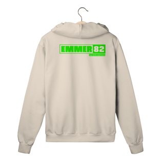 Nome do produto MOletom prime com ziper LINHA CLEAN WAY ESTAMPA VERDE