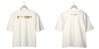Nome do produto Camisa oversized LINHA PINTURAS ESTAMPA 