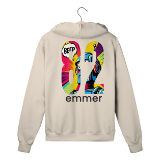 Nome do produto Moletom prime com ziper LINHA POP ART BEEP