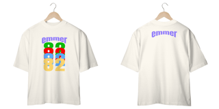 Nome do produto Camisa oversized LINHA BIG NUMBER