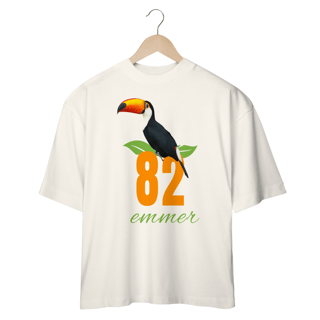 Nome do produto Camisa oversized linha brasil estampa tucano emmer82