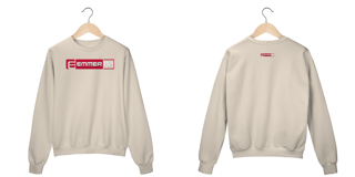 Nome do produto Moletom prime fechado linha new age estampa vermelha