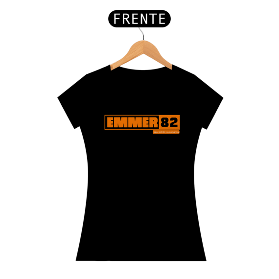 Camisa baby long prime LINHA CLEAN WAY ESTAMPA LARANJADA