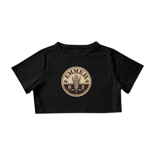 Cropped LINHA ORIGINAL BRAND ESTAMPA BRASÃO