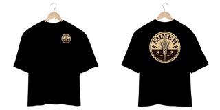 Nome do produto Camisa oversized LINHA ORIGINAL BRAND ESTAMPA BRASÃO