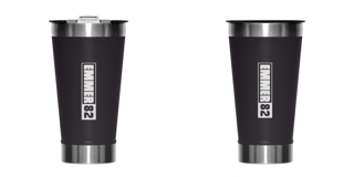 Nome do produto Copo térmico LINHA CLEAN WAY ESTAMPA EMMMER82 BRANCO