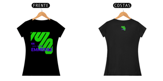 Camisa baby long prime LINHA GEOMETRIC VERDE