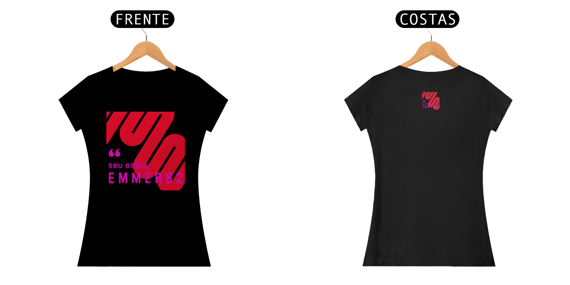 Camisa baby long prime LINHA GEOMETRIC PINK