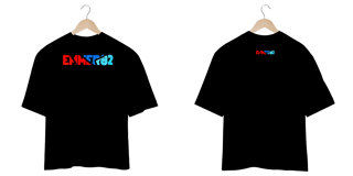 Nome do produto Camisa oversized LINHA PINTURAS ESTAMPA 