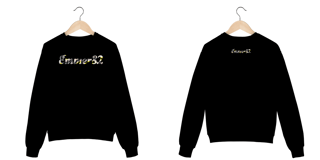 Nome do produto Moletom prime fechado LINHA PINTURAS 