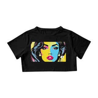Nome do produto Cropped LINHA POP ART FEMME