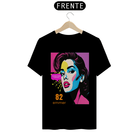 T-shirt prime LINHA POP ART FEMME