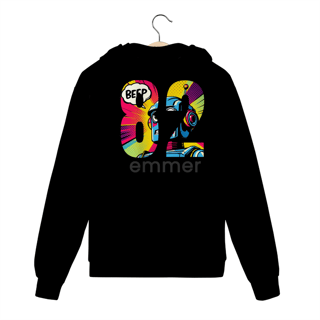 Nome do produto Moletom prime com ziper LINHA POP ART BEEP