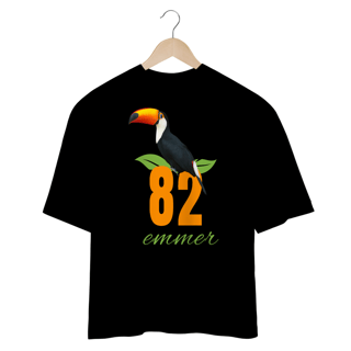 Nome do produto Camisa oversized linha brasil estampa tucano emmer82