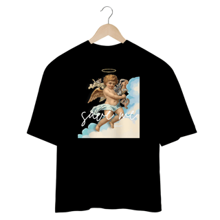 Nome do produto Camiseta oversized linha celestial angel