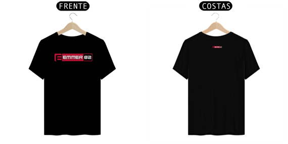 T-shirt quality linha new age estampa vermelha