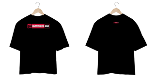 Nome do produto Camiseta oversized linha new age estampa vermelha