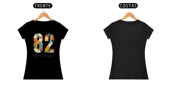 Camiseta baby long prime linha big number