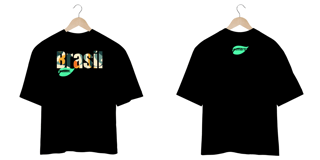 Nome do produto Camiseta oversized linha Brasil brasileiro