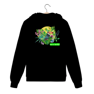 Nome do produto Moletom prime com ziper linha tucano