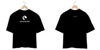 Nome do produto Camiseta oversized linha new age II estampa branca