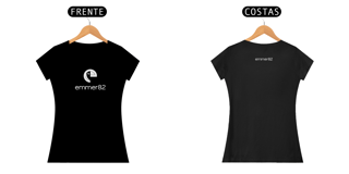 Nome do produto Camiseta baby long prime linha new age II estampa branca