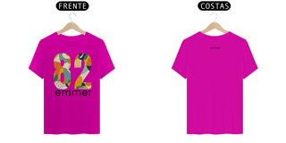 Nome do produto T-shirt quality linha aquarela number