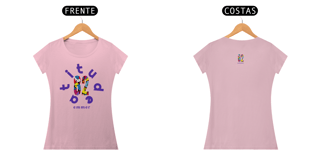 Nome do produto Camisa baby long classic LINHA POP ART FEMME