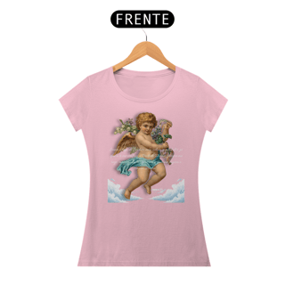 Nome do produto Camiseta baby long classic linha celestial angel