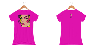 Nome do produto Camisa baby long sport dry LINHA POP ART FEMME