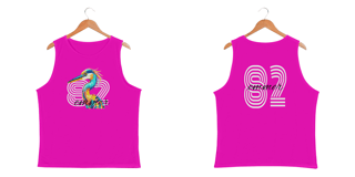 Nome do produto Camiseta regata sport dry uv LINHA POP ART GARÇA