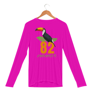 Nome do produto Camisa manga longa sport dry uv linha brasil estampa tucano emmer82