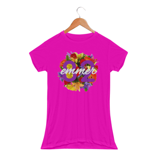 Nome do produto Baby long sport dry uv linha flower estampa emmer82