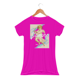 Nome do produto Camiseta baby long sport dry uv linha celestial angel