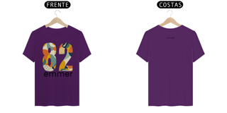 Nome do produto T-shirt quality linha aquarela number