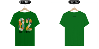 Nome do produto T-shirt quality linha aquarela number