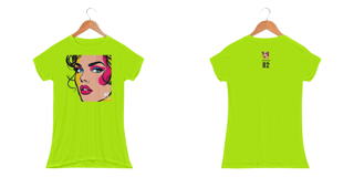 Nome do produto Camisa baby long sport dry LINHA POP ART FEMME