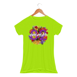 Nome do produto Baby long sport dry uv linha flower estampa emmer82