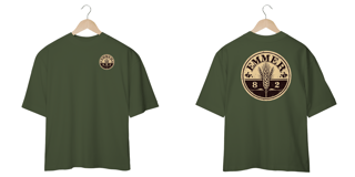 Nome do produto Camisa oversized LINHA ORIGINAL BRAND ESTAMPA BRASÃO