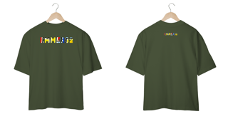 Nome do produto Camisa oversized LINHA PINTURAS ESTAMPA 