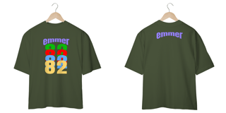 Nome do produto Camisa oversized LINHA BIG NUMBER