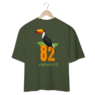 Nome do produto Camisa oversized linha brasil estampa tucano emmer82