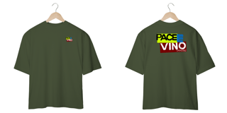 Nome do produto Camisa oversized estampa pace e vino