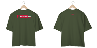 Nome do produto Camiseta oversized linha new age estampa vermelha