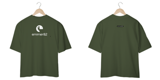 Nome do produto Camiseta oversized linha new age II estampa branca