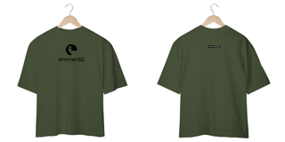 Nome do produto Camiseta oversized linha new age II estampa preta