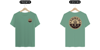 Nome do produto T-shirt estonada LINHA ORIGINAL BRAND ESTAMPA BRASÃO