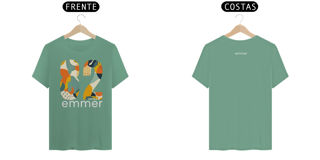 Nome do produto T-shirt estonada linha aquarela number