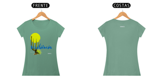 Nome do produto Camiseta baby long estonada linha biomas brasilis